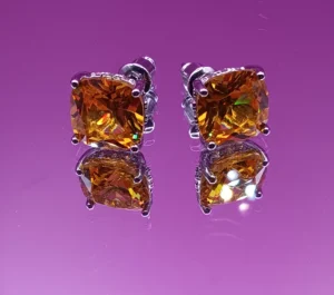 E6 - Fancy Yellow CZ