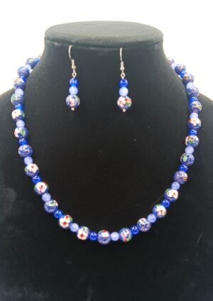 N11 - Vintage 1950s SET Blue/pink/purple