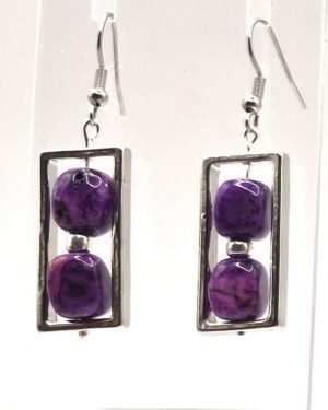 E 34 - Purple Crazy Lace Agate